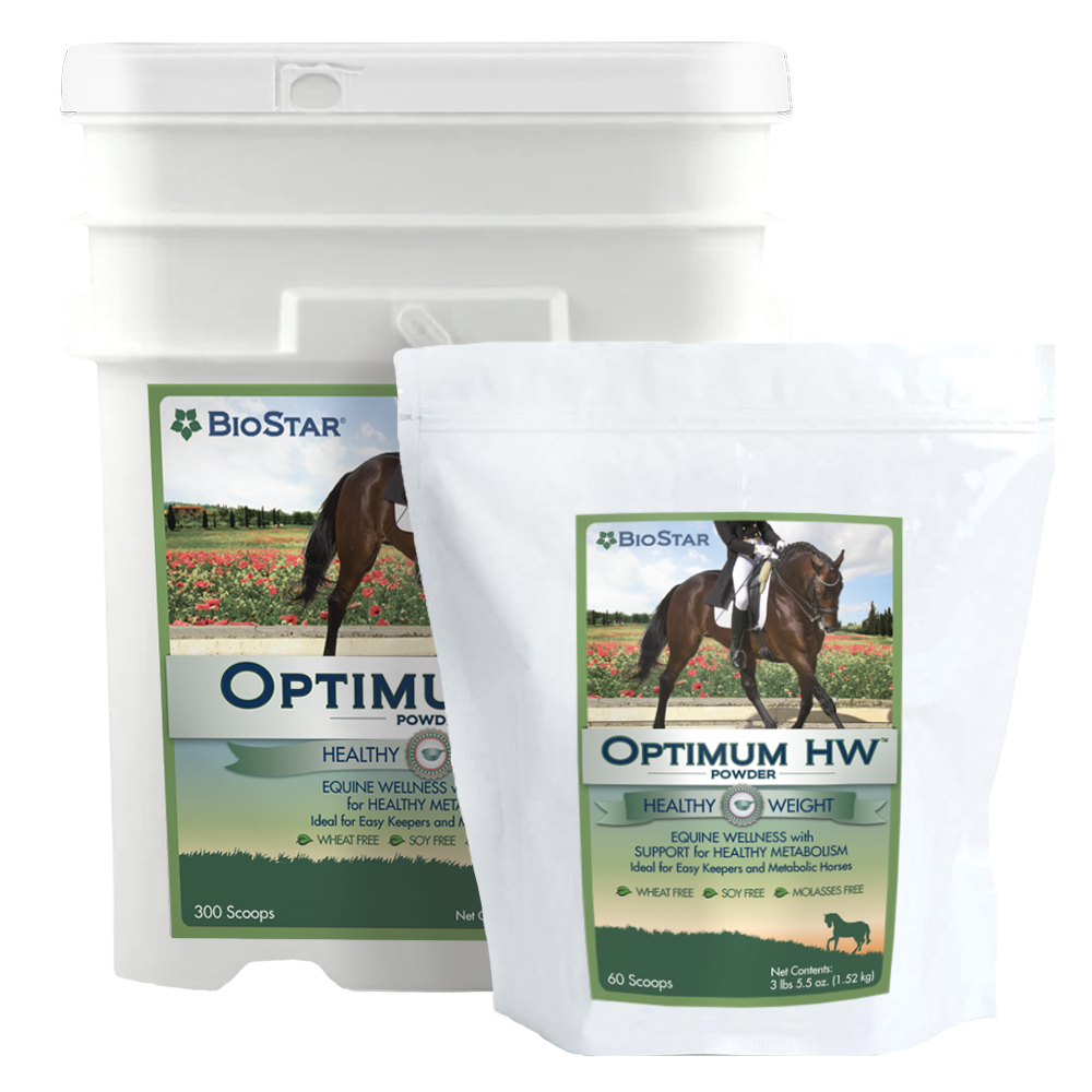 Optimum EQ Healthy Weight for metabolic horses, insulin resistant (IR) horses, Cushing&