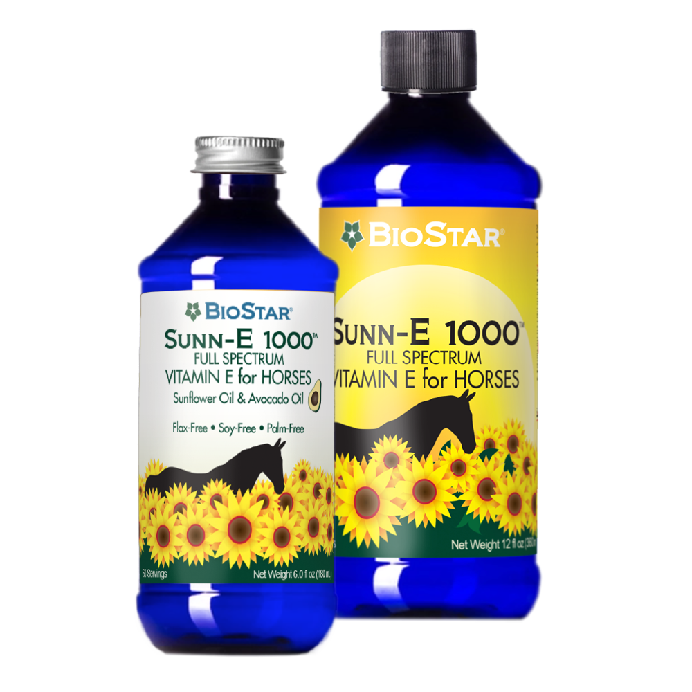 Sunn-E 1000 Vitamin E oil for Horses | BioStar US