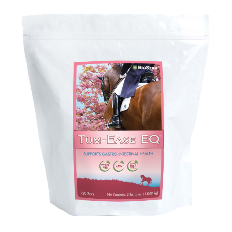 Tum-Ease EQ for equine gastrointestinal health | BioStar US